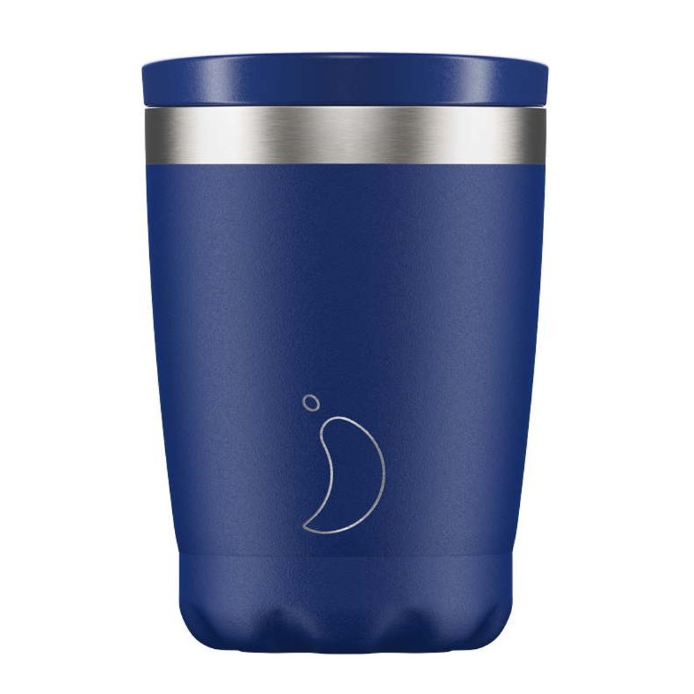  COFFEE THERMOS Chilly’s κούπα θερμός <br/> matte blue  340ML 