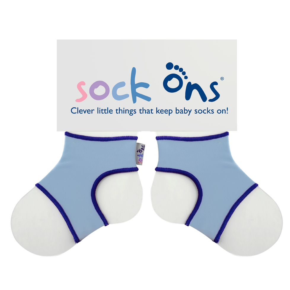 Καλτσάκια Sock Ons για μωρά γαλάζιο (6-12μηνών)