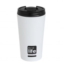 Το Εcolife Coffee Thermos:  Kατασκευάζεται από ανοξείδωτο ατσάλι (stainless steel), το πιο ασφαλές υλικό για ροφήματα & τρόφιμα. Δεν περιέχει αλουμίνιο ή άλλες χημικές & καρκινογόνες ουσίες. Δεν περιέχει τη βλαβερή ουσία Δισφαινόλη (ΒPA free) Έχε