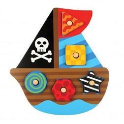 Τα Ξύλινα Puzzle της Stephen Joseph Θα ενθουσιάσουν τα παιδιά καθώς είναι ο πιο διασκεδαστικός και χαρούμενος τρόπος να μάθουν χρώματα και απλά σχήματα!!! Ένα τέλειο δώρο για τους αγαπημένους φίλους!!!!!  Διαστάσεις 28 x19 εκ Για παιδιά 3 έως 8 ετών