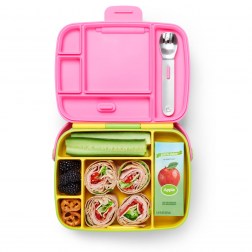 Τα παιδιά προσχολικής ηλικίας μπορούν να γίνουν πολύ απαιτητικά για οτιδήποτε - ειδικά για το φαγητό. Το Lunch Bento Box με κουταλοπήρουνα θα σας σώσει από πολλούς μπελάδες σχετικά με το φαγητό. Σχεδιασμένο για μικρές μερίδες και μικρά χεράκια, το παιδικ