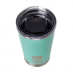 Το Εcolife Coffee Thermos:  Kατασκευάζεται από ανοξείδωτο ατσάλι (stainless steel), το πιο ασφαλές υλικό για ροφήματα & τρόφιμα. Δεν περιέχει αλουμίνιο ή άλλες χημικές & καρκινογόνες ουσίες. Δεν περιέχει τη βλαβερή ουσία Δισφαινόλη (ΒPA free) Έχε