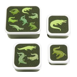 Εντυπωσιακό lunch box σετ της Little Lovely Company με trendy σχέδιο.