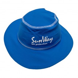 Στρογγυλό καπέλο για μωρά από 18 μηνών μέχρι 3 Ετών. Μπορεί να φορεθεί είτε βρεγμένο στην παραλία και στην πισίνα είτε στεγνό στην βόλτα του. Τα καπέλα της Sunway, είναι τα μοναδικά με πιστοποιήσεις UPF50+, λόγω της ειδικής τους ύφανσης πολλαπλών στρώσεω