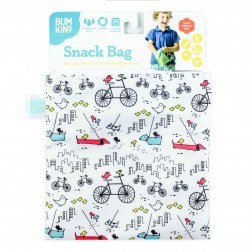 Το Snack bag είναι εναλλακτική λύση σε πλαστικές σακούλες μιας χρήσης. Κατάλληλη για φαγητό ή διασκέδαση, τα τσαντάκια μπορούν να χρησιμοποιηθούν για σνακ, μαχαιροπίρουνα, παιχνίδια, νενεσέρ πολλά άλλα!