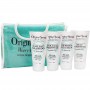 Το Deluxe Travel Kit της Original Sprout, είναι το τέλειο σετ για ταξίδι, για το κολυμβητήριο, για τη θάλασσα αλλά και για δώρο. Περιλαμβάνει 4 συσκευασίες (τις πιο απαραίτητες ) 90ml η κάθε μία, και ένα πανί προσώπου από 100% αιγυπτιακό βαμβάκι, και όλα