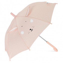 Το περπάτημα στη βροχή δεν ήταν ποτέ πιο διασκεδαστικό! Οι ομπρέλες της Trixie από 100% ανακυκλωμένο πολυεστέρα φωτίζει τις γκρίζες και βροχερές μέρες των παιδιών σας με τα χαμογελαστά πρόσωπα από τα αγαπημένα μας ζωάκια. Δε θα ξέρουν ποιο ζωάκι να επιλέ